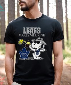 Snoopy Toronto Maple Leafs Make Me Drinks Shirt
