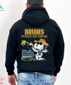 Snoopy Ucla Bruins Make Me Drinks Shirt