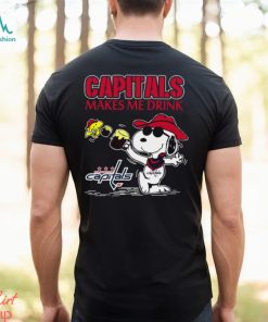 Snoopy Washington Capitals Make Me Drinks Shirt
