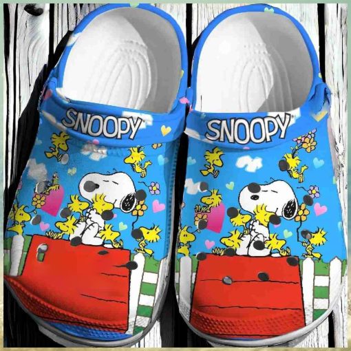 Snoopy Woodstock Beautiful Day Crocs