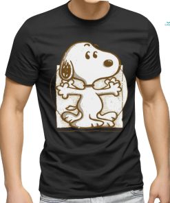 Snoopy and Vitruvian Man Beagle shirt