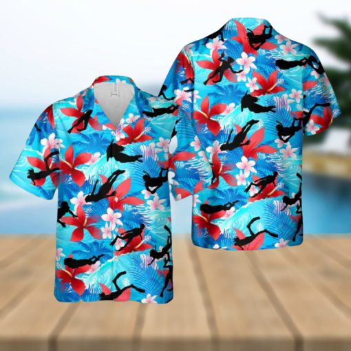 Snorkeling Hawaiian Shirt Unisex Fans Gift