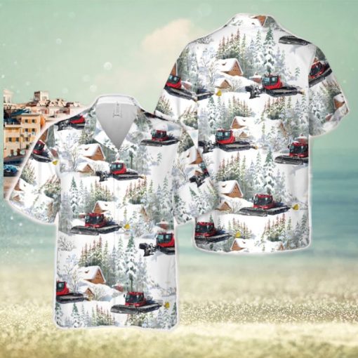 Snow groomer Christmas Hawaiian Shirt All Over Print Summer