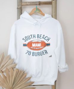 South Beach 70 Burger Miami T Shirt