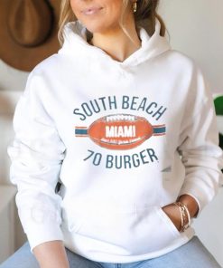 South Beach 70 Burger Miami T Shirt