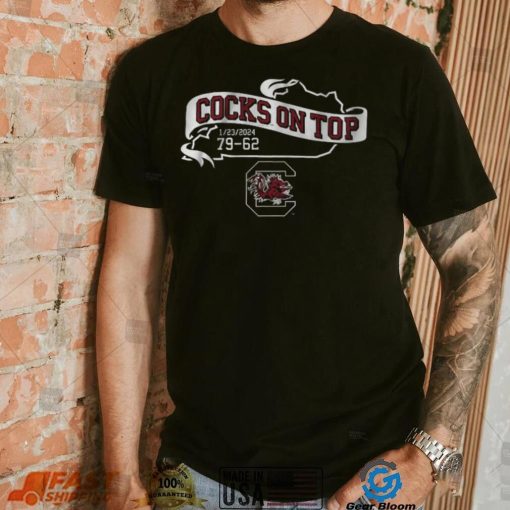 South Carolina Basketball Cocks On Top Shirt