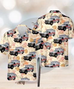 South Carolina Dorchester County EMS 3D Hawaiian Shirt Beach Lover Gift