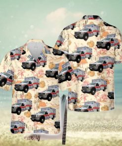 South Carolina Dorchester County EMS 3D Hawaiian Shirt Beach Lover Gift