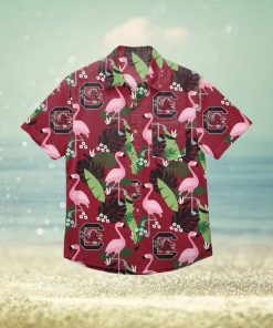 South Carolina Gamecocks Floral Hawaiian Shirt