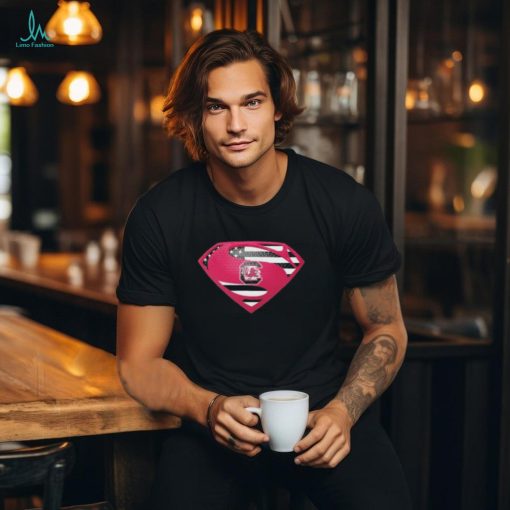 South Carolina Gamecocks Superman logo shirt