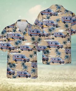 South Carolina Lee County EMS Summer Beach Gift 3D Hawaiian Shirt