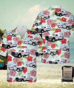 South Carolina Orangeburg County EMS Summer Beach Gift 3D Hawaiian Shirt