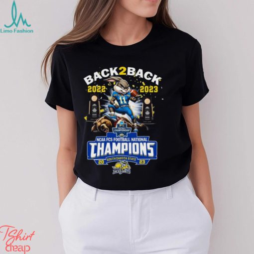 South Dakota State Jackrabbits Back 2 Back Champions 2022 2023 T Shirt