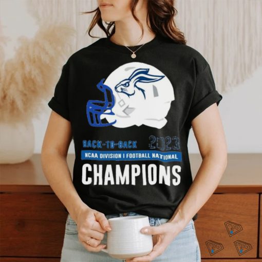 South Dakota State Jackrabbits Back To Back NCAA Division I Football National Champions 2023 Helmet T Shirt