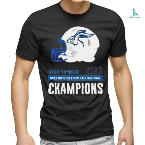 South Dakota State Jackrabbits Back To Back NCAA Division I Football National Champions 2023 Helmet T Shirt