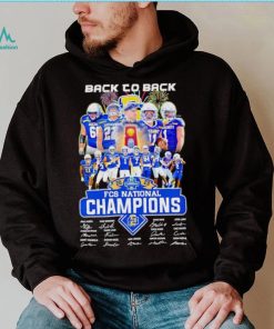 South Dakota State Jackrabbits Back to back 2023 FCS National Champions signatures shirt