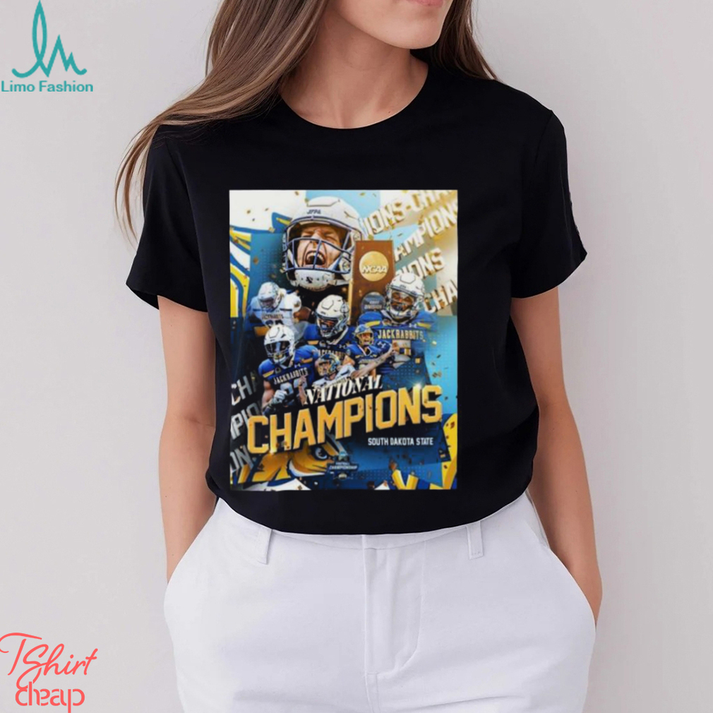 South Dakota State Jackrabbits Defeat Montana Grizzlies 23 3 To Win The 2024 Fcs Football National Championship T Shirt South Dakota State Jackrabbits Defeat Montana Grizzlies 23 3 To Win The 2024 Fcs Football National Championship T Shirt