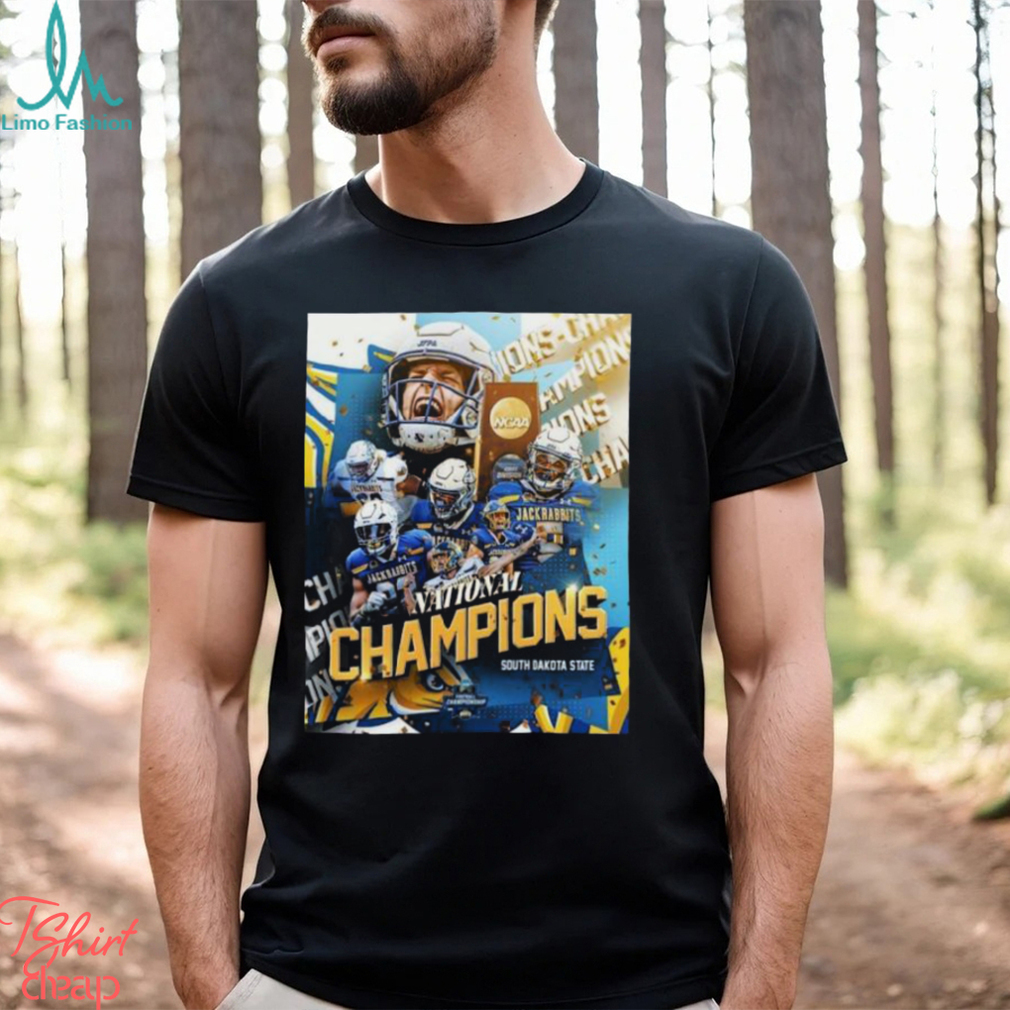 South Dakota State Jackrabbits Defeat Montana Grizzlies 23 3 To Win The 2024 Fcs Football National Championship T Shirt South Dakota State Jackrabbits Defeat Montana Grizzlies 23 3 To Win The 2024 Fcs Football National Championship T Shirt
