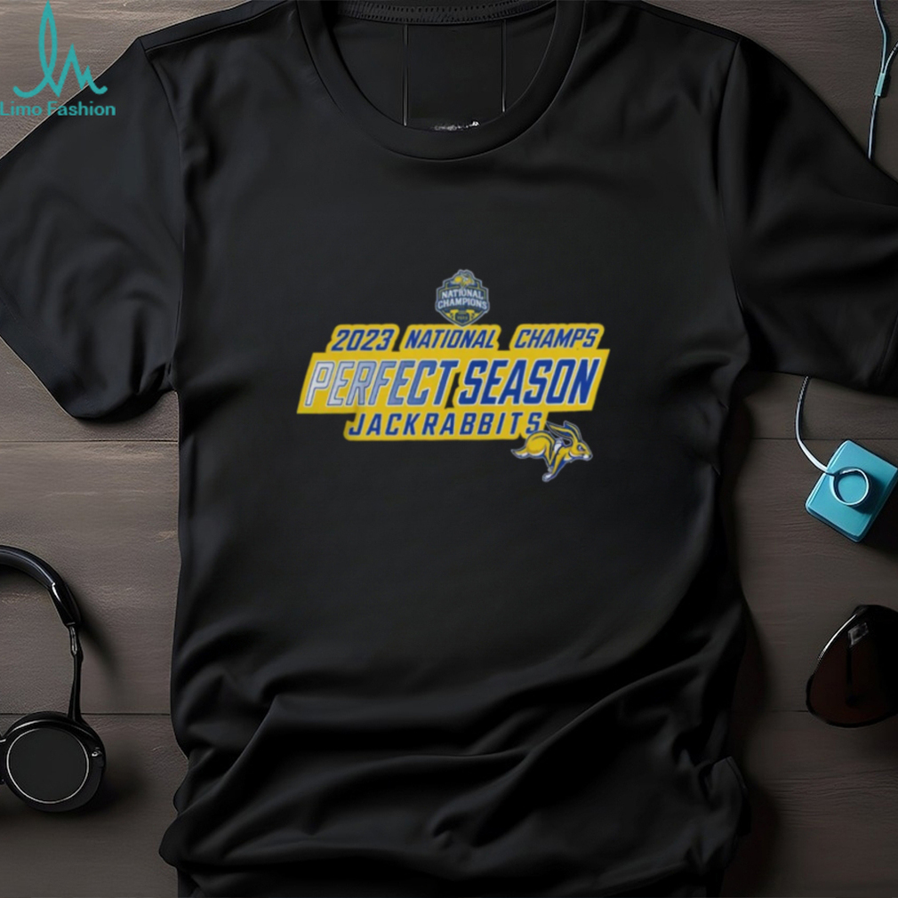 South Dakota State Jackrabbits Football National Champions Perfect Season 2023 T Shirt South Dakota State Jackrabbits Football National Champions Perfect Season 2023 T Shirt