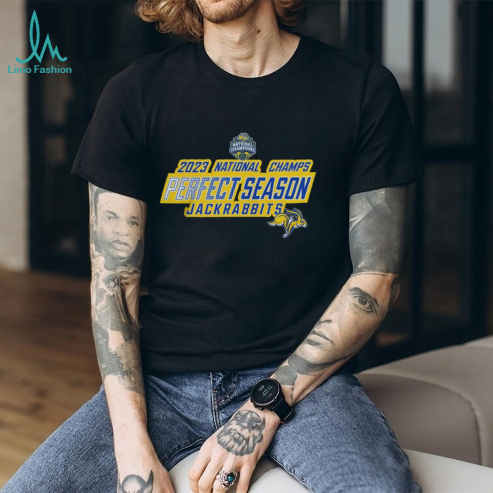 South Dakota State Jackrabbits Football National Champions Perfect Season 2023 T Shirt South Dakota State Jackrabbits Football National Champions Perfect Season 2023 T Shirt