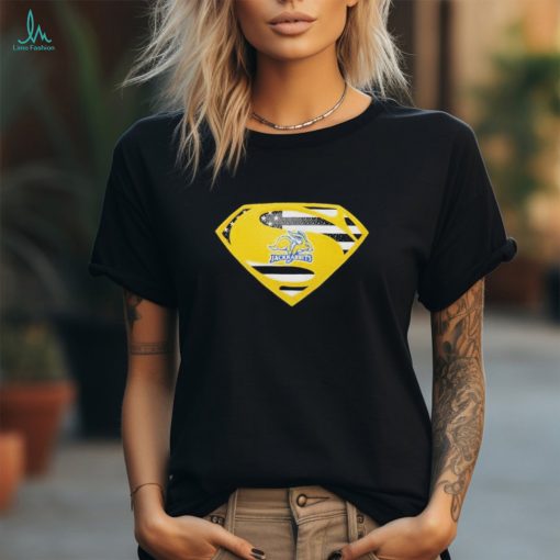 South Dakota State Jackrabbits Superman logo shirt