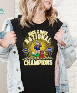 South Dakota State Jackrabbits back 2 back National Champions 2022 2023 shirt
