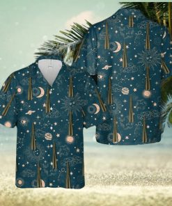 Soviet Missile R7 ICBM Ship Rocket Hawaiian Shirt All Over Print Summer