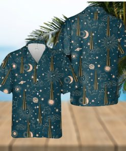 Soviet Missile R7 ICBM Ship Rocket Hawaiian Shirt All Over Print Summer