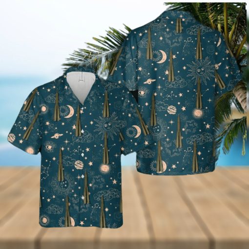 Soviet Missile R7 ICBM Ship Rocket Hawaiian Shirt All Over Print Summer