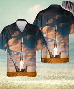 Soyuz FG rocket launches from Gagarin’s Start Hawaiian Shirt Gift For Fans