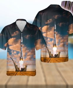 Soyuz FG rocket launches from Gagarin’s Start Hawaiian Shirt Gift For Fans