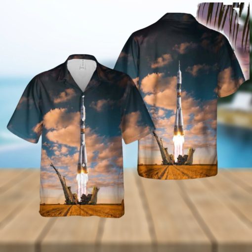 Soyuz FG rocket launches from Gagarin’s Start Hawaiian Shirt Gift For Fans