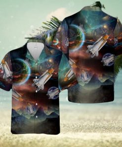 Space Shuttle Discovery Hawaiian Shirt Gift Holidays