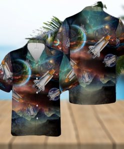 Space Shuttle Discovery Hawaiian Shirt Gift Holidays