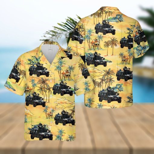 Spanish Marine Hummer TOW Hawaiian Shirt Tropical Beach