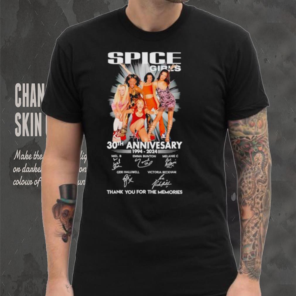 Spice Girl 30th anniversary 1994 2024 thank you for the memories shirt Spice Girl 30th anniversary 1994 2024 thank you for the memories shirt