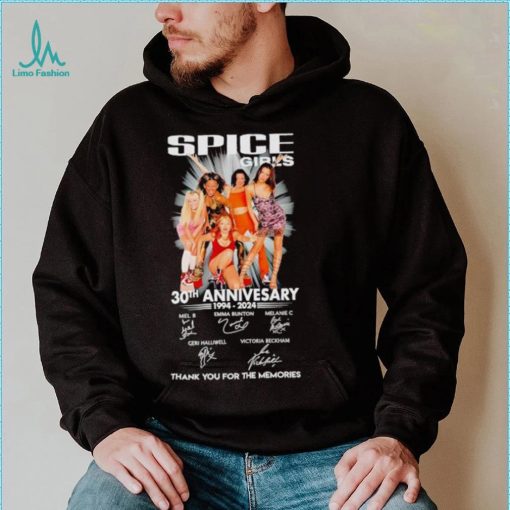 Spice Girl 30th anniversary 1994 2024 thank you for the memories shirt