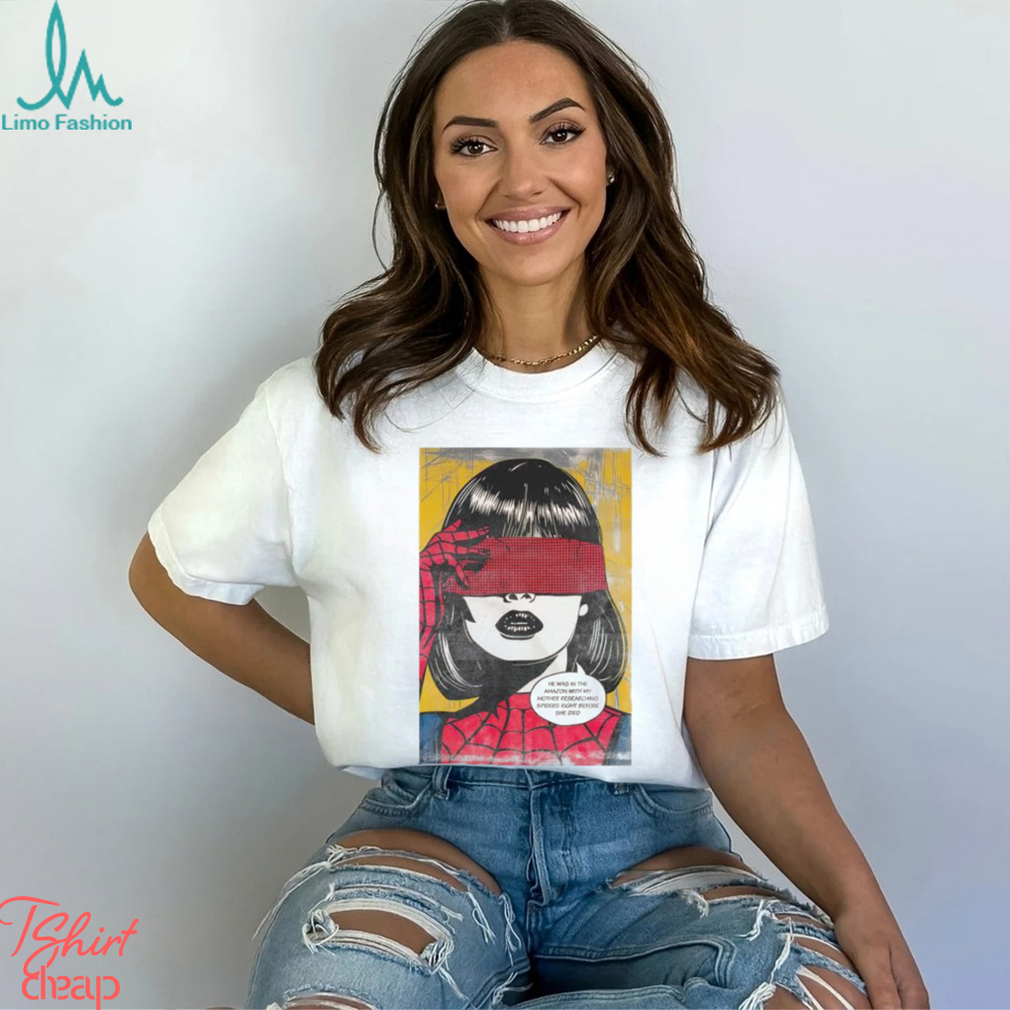 Spider girl Webb Research shirt Spider girl Webb Research shirt
