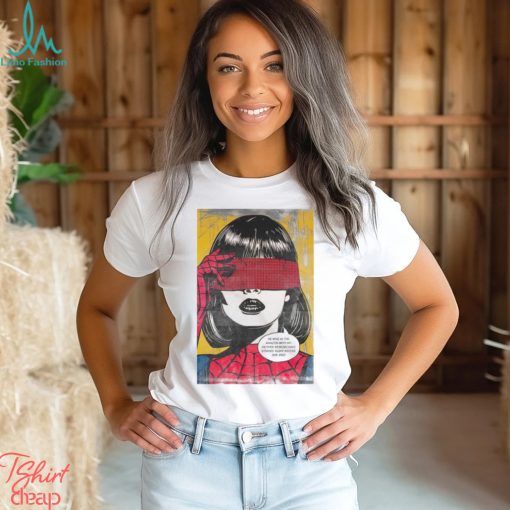 Spider girl Webb Research shirt