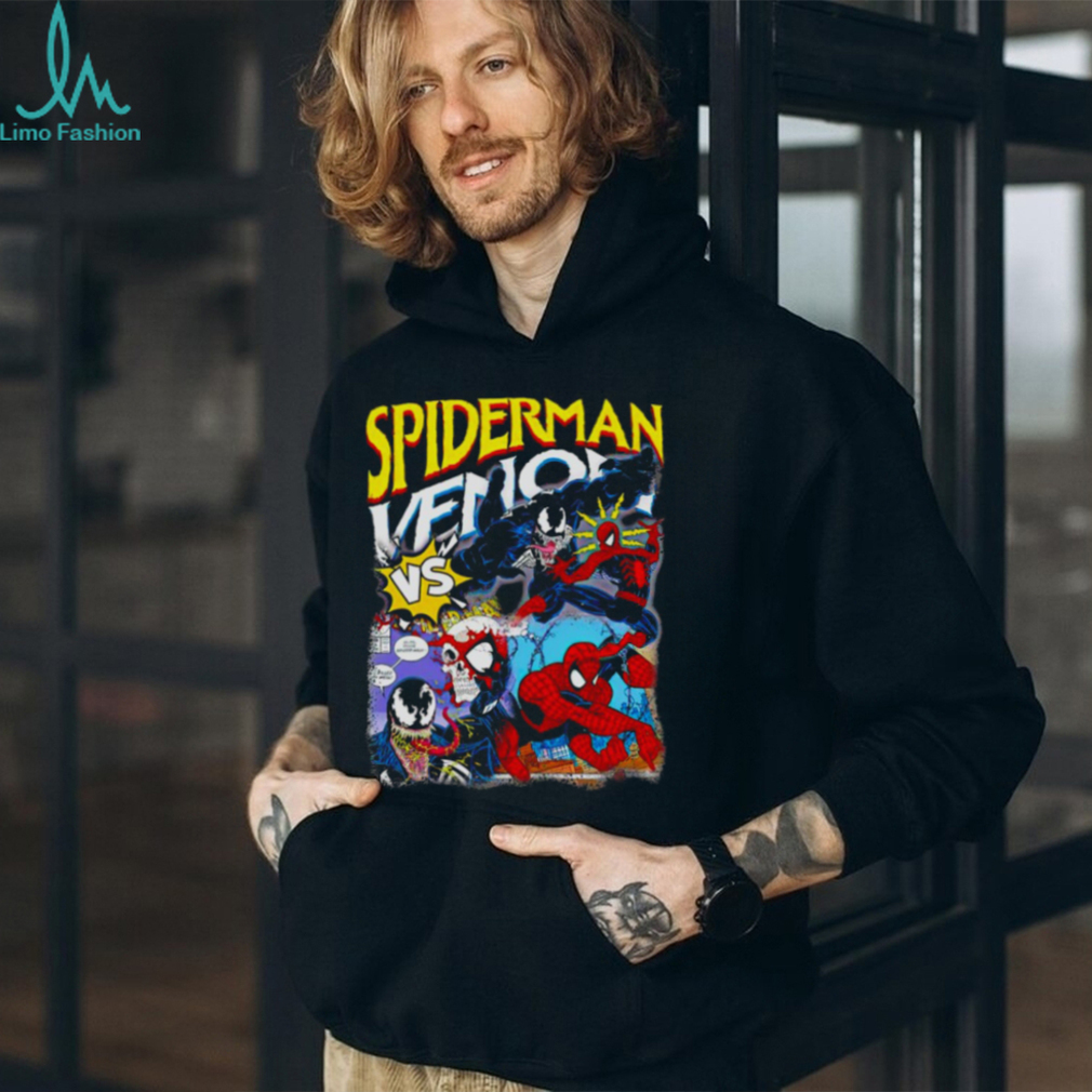 Spiderman VS Venom comic shirt Spiderman VS Venom comic shirt