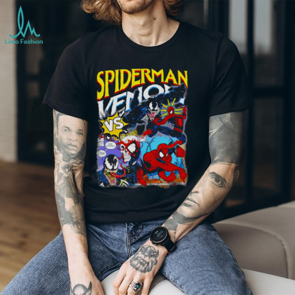 Spiderman VS Venom comic shirt Spiderman VS Venom comic shirt