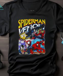 Spiderman VS Venom comic shirt
