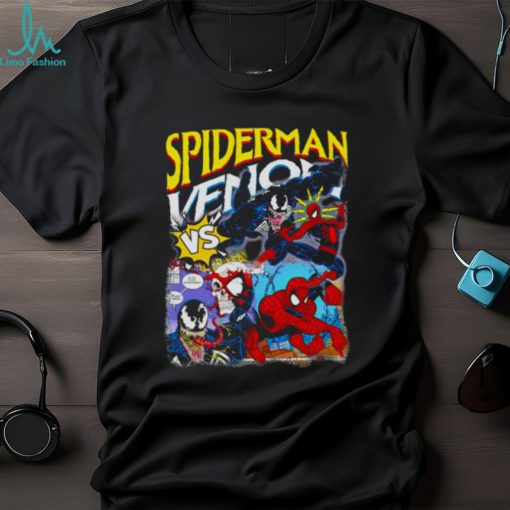 Spiderman VS Venom comic shirt