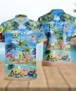 Spongebob Squarepants Hawaiian Shirt And Short