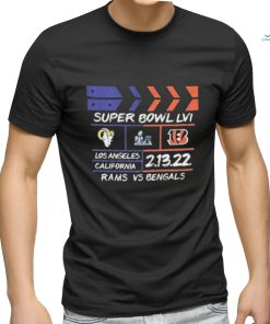 Sports Womens Super Bowl LVI Graphic T Shirt