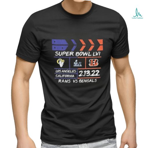 Sports Womens Super Bowl LVI Graphic T Shirt