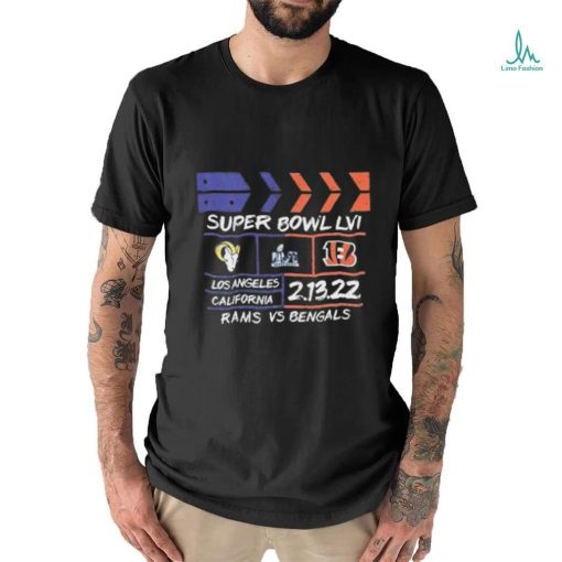 Sports Womens Super Bowl LVI Graphic T Shirt