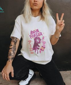 Spy X Family Anya Peanuts Tonal Boyfriend Fit Girls T Shirt