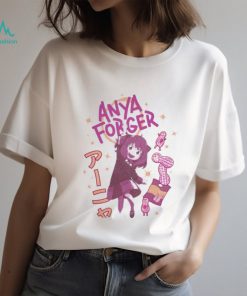 Spy X Family Anya Peanuts Tonal Boyfriend Fit Girls T Shirt