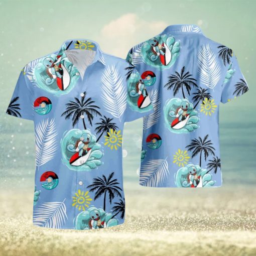 Squirtle Hawaiian Shirt Pokemon Hawaiian Shirt And Short